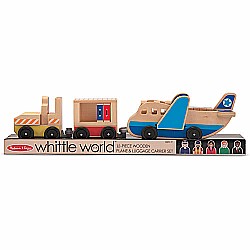 Whittle World Plane and Luggage Carrier Set