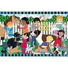 Backyard Pets Floor Puzzle 2'x3'