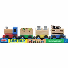 Wooden Farm Train