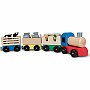 Wooden Farm Train