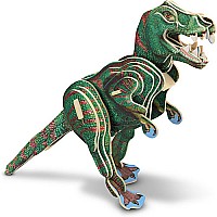 3D Wooden Model  T-Rex