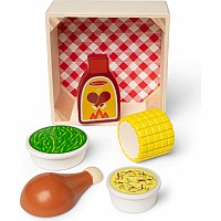Dinner Picnic Box Play Food Set