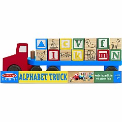 Alphabet Blocks Wooden Truck