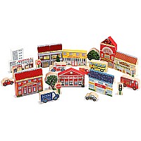 Town Blocks Play Set