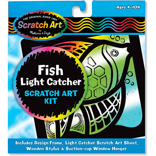 Fish Scratch Art Toy Sense