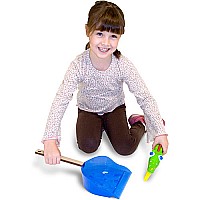 Augie Alligator Dustpan  Brush