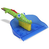 Augie Alligator Dustpan  Brush