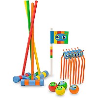 Happy Giddy Croquet Set