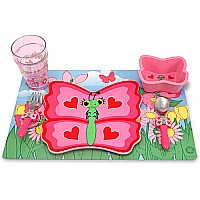 Bella Butterfly Mealtime Set