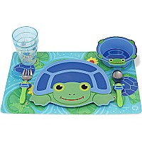 Scootin' Turtle Mealtime Set