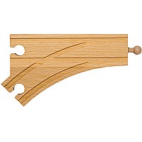 6" Curved Switch Track-Female