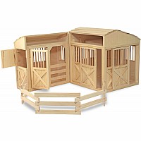 FOLDING HORSE STABLE