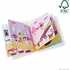 Deluxe Puffy Sticker Album - Day of Glamour