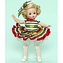 Holiday Collection Ribbon Candy Ballerina Doll