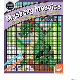 Color By Number Mystery Mosaics: Coloring Book 19