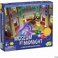 100 pc Museum at Midnight Seek and Find Glow Puzzle