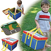 Lego City Zipbin Toy Box  Playmat