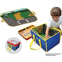 Lego City Zipbin Toy Box  Playmat