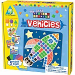 My First Sticky Mosaics Vehicles
