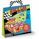 Race Car Sticker Activity Tote