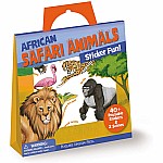 African Safari Animals Sticker Activity Tote