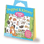 Puppies & Kittens Sticker Activity Tote