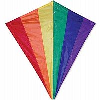 30 in. Diamond Kite - Rainbow
