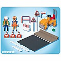 Road Roller with Asphalt