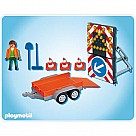 Playmobil 4049 Led Signal on Trailer