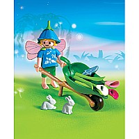 Flower Wheel Barrel