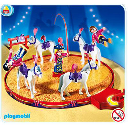 playmobil circus horses