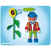 Clown with Flower