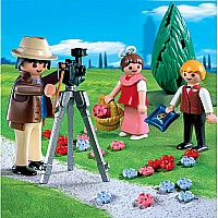 P: Photographer with Flower Girl and Ring Bearer