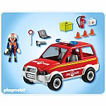 Playmobil Fire Chief and Car