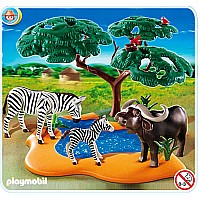 4828 Buffalo with Zebras