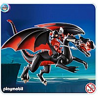 Giant Dragon with LED-Fire