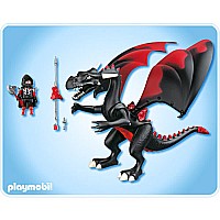 Giant Dragon with LED-Fire