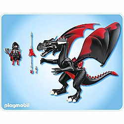 Giant Dragon with LED-Fire