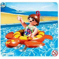 Girl With Swimming Ring
