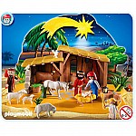 Nativity Manger With Stable
