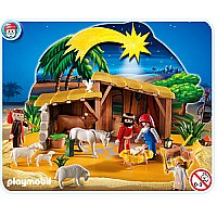 Nativity Manger With Stable