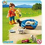 Playmobil Girl With Cats and Kittens