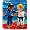 2 Judo Competitors