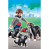Mountain Dogs With Puppy