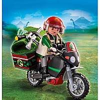 Explorer With Motorcycle