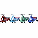 Assorted Red, Green, Blue and Purple PlasmaCar Case pack of 4 un