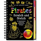 Pirates Scratch and Sketch Activity Book