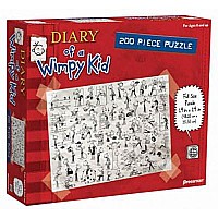 Diary of A Wimpy Kid 200 Piece Puzzle Assortment