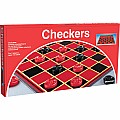 Checkers With Folding Board