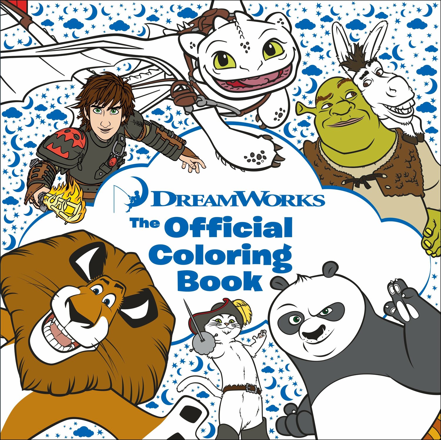 Dreamworks The Official Coloring Book Cheeky Monkey Toys